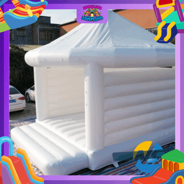 White Celebrate Bounce House
